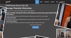 Desktop Screenshot of cpmfitness.com