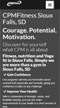 Mobile Screenshot of cpmfitness.com